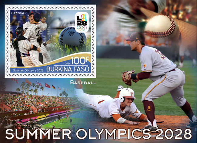 2024 Burkina Faso – Summer Olympics 2028, 1 value – E