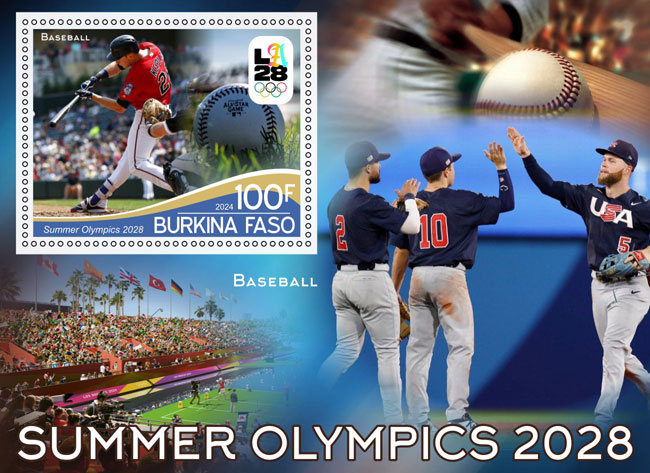 2024 Burkina Faso – Summer Olympics 2028, 1 value – F