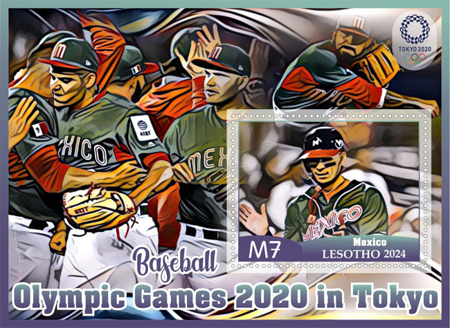 2024 Lesotho – Olympic Games 2020 in Tokyo, 1 value – Mexico