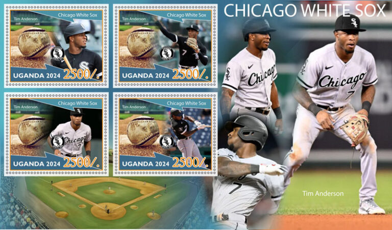 2024 Uganda – Chicago White Sox, 4 values with Tim Anderson