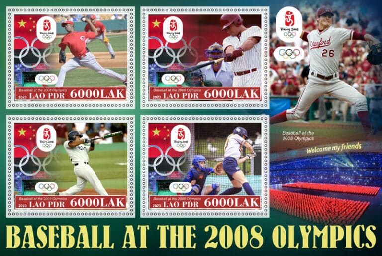 2023 Lao PDR – Olympics in Beijing 2008 (4 values)