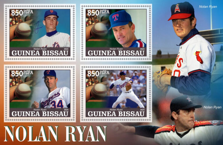 2024 Guinea Bissau – Nolan Ryan (4 values)