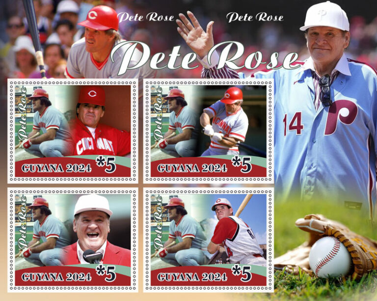 2024 Guyana – Pete Rose (4 values)