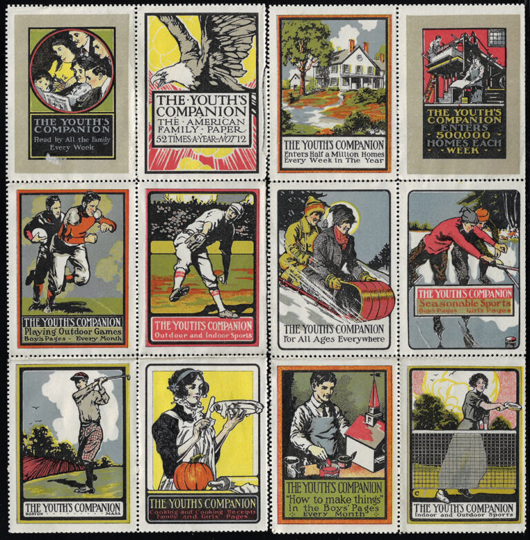 1917 – The Youth's Companion Stamp Set