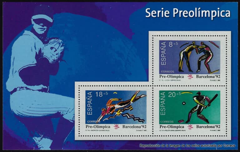 1990 Spain – Pre-Olimpica Barcelona '92 SS (3 values)