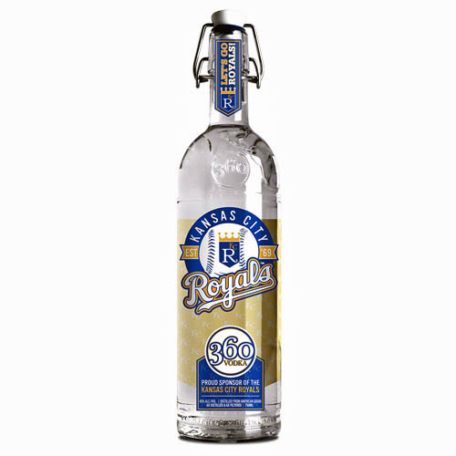 360 Vodka, Kansas City Royals 50-Year Anniversary Edition from 2019