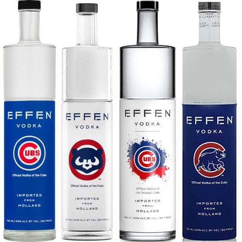 Effren Vodka featuring the Chicago Cubs