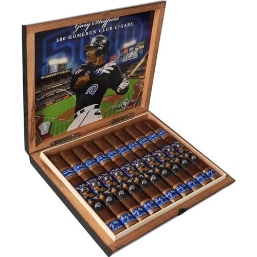 Gary Sheffield 500 HR Club Cigar Box