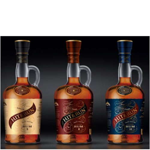 Hit & Run Rum Traditional Bottles