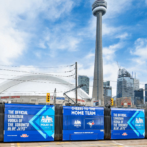 Polar Ice Vodka at the Rogers Centre