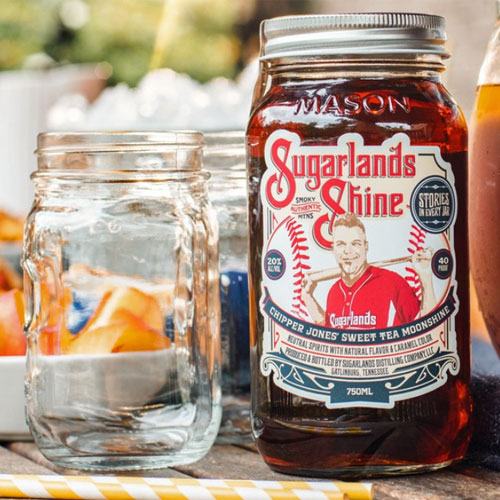 Chipper Jones' Sweet Tea Moonshine, by Sugarlands Shine