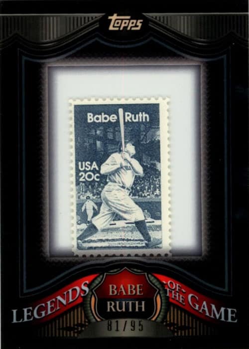 2009 Topps Legends of the Game – Babe Ruth (BR1)