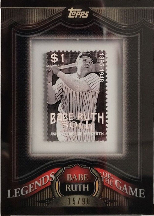 2009 Topps Legends of the Game – Babe Ruth (BR7)