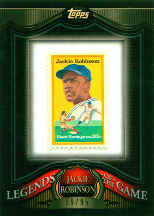2009 Topps Legends of the Game – Jackie Robinson (JR2)