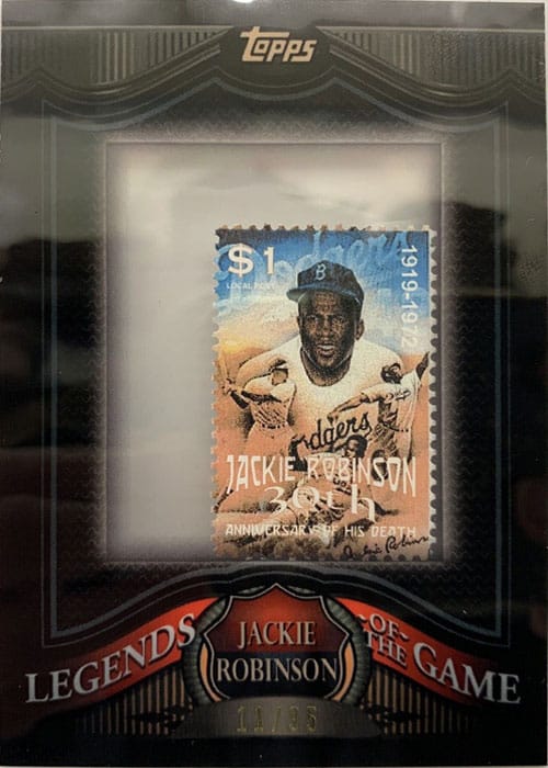 2009 Topps Legends of the Game – Jackie Robinson (JR1)