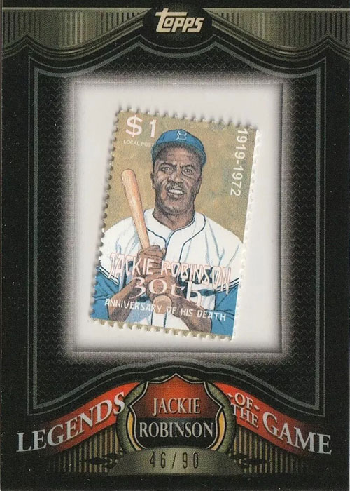 2009 Topps Legends of the Game – Jackie Robinson (JR6)