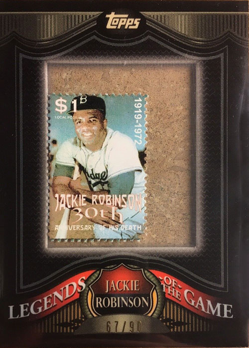2009 Topps Legends of the Game – Jackie Robinson (JR5)