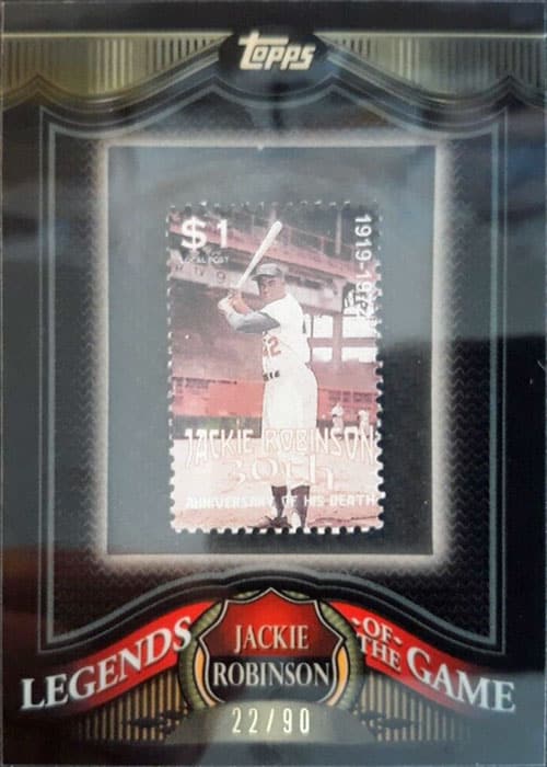 2009 Topps Legends of the Game – Jackie Robinson (JR7)