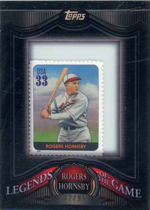 2009 Topps Legends of the Game – Rogers Hornsby (RH1)