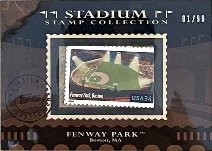 2009 Topps Stadium Stamp Collection - Fenway Park (SSC9)