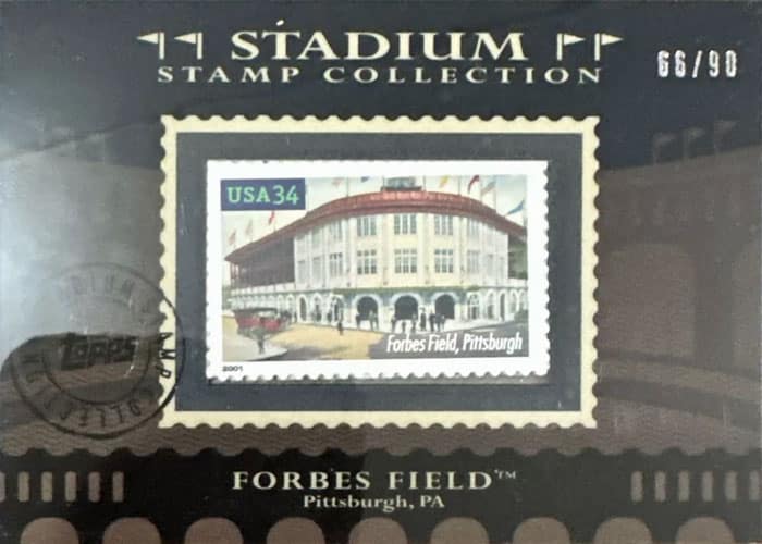 2009 Topps Stadium Stamp Collection - Forbes Field (SSC2)