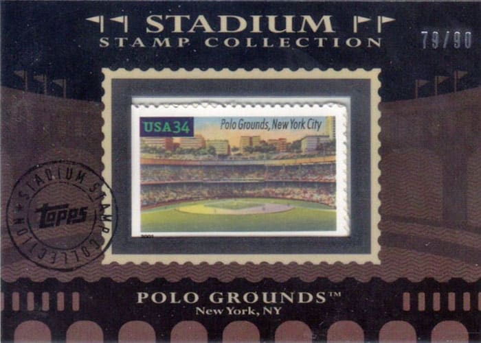 2009 Topps Stadium Stamp Collection - Polo Grounds (SSC1)