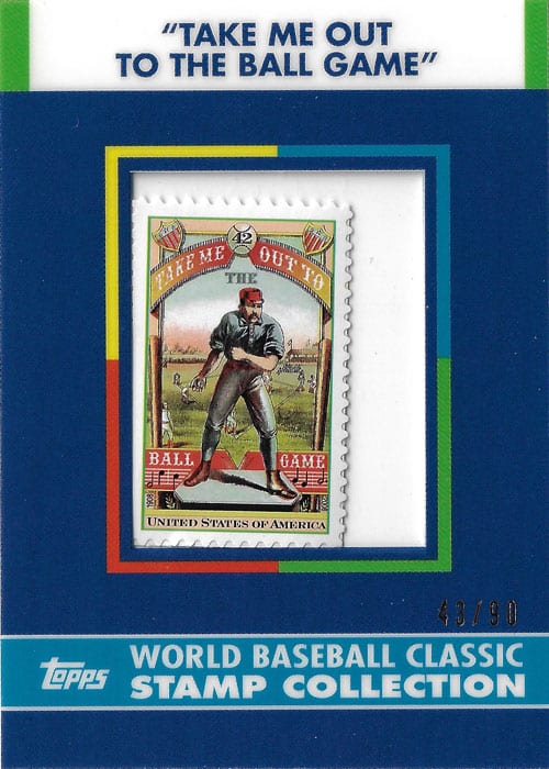 2007 Topps – World Baseball Classic Stamp Collection: Take Me Out To The Ballgame (WBC3)