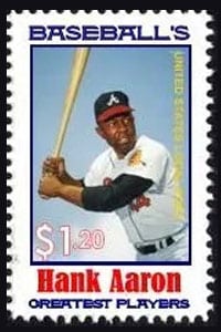 2013 U.S. Local Post – Baseball's Greatest Players, Hank Aaron