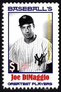 2013 U.S. Local Post – Baseball's Greatest Players, Joe DiMaggio