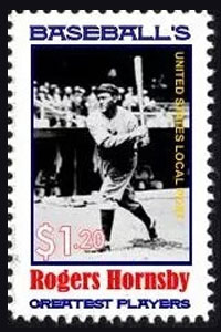 2013 U.S. Local Post – Baseball's Greatest Players, Rogers Hornsby