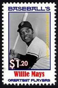 2013 U.S. Local Post – Baseball's Greatest Players, Willie Mays