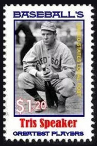 2013 U.S. Local Post – Baseball's Greatest Players, Tris Speaker