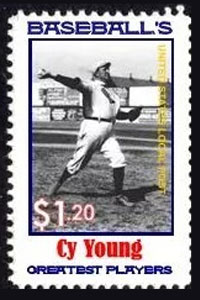 2013 U.S. Local Post – Baseball's Greatest Players, Cy Young