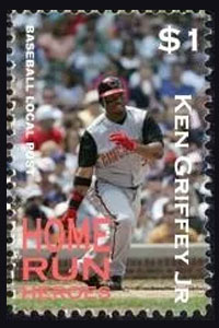 2013 U.S. Local Post – Home Run Heroes, Ken Griffey, Jr. 1