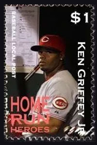 2013 U.S. Local Post – Home Run Heroes, Ken Griffey, Jr. 2