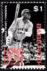 2013 U.S. Local Post – Home Run Heroes, Babe Ruth 3