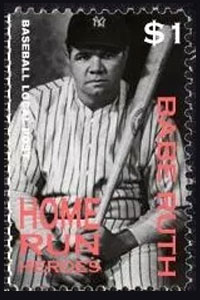 2013 U.S. Local Post – Home Run Heroes, Babe Ruth 4