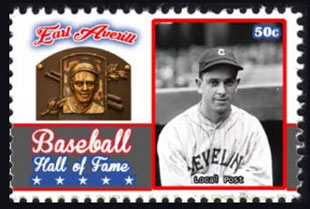 2017 U.S. Post – Baseball Hall of Fame, Earl Averill