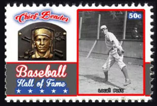 2017 U.S. Post – Baseball Hall of Fame, Chief Bender