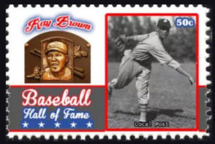 2017 U.S. Post – Baseball Hall of Fame, Ray Brown