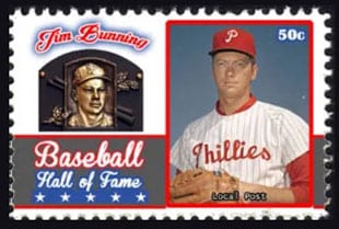 2017 U.S. Post – Baseball Hall of Fame, Jim Bunning