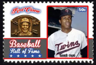 2017 U.S. Post – Baseball Hall of Fame, Rod Carew