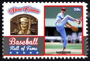 2017 U.S. Post – Baseball Hall of Fame, Steve Carlton