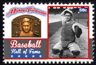 2017 U.S. Post – Baseball Hall of Fame, Mickey Cochrane