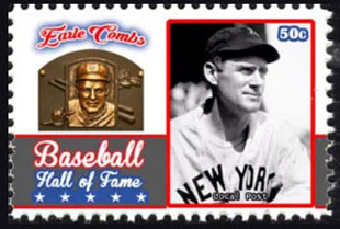 2017 U.S. Post – Baseball Hall of Fame, Earl Combs