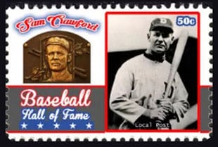 2017 U.S. Post – Baseball Hall of Fame, Sam Crawford