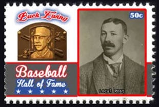 2017 U.S. Post – Baseball Hall of Fame, Buck Ewing
