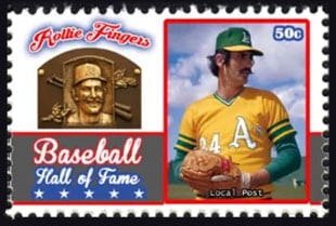 2017 U.S. Post – Baseball Hall of Fame, Rollie Fingers