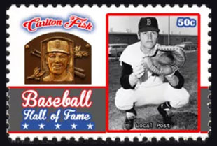 2017 U.S. Post – Baseball Hall of Fame, Carlton Fisk