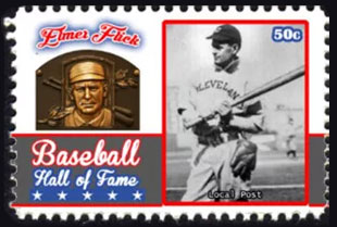 2017 U.S. Post – Baseball Hall of Fame, Elmer Flick